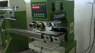 LC brand auto pads cleaning pad printing machine