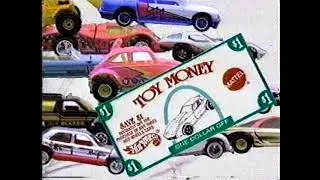 1990 Mattel & Coca-Cola Toy Money coupons TV commercial