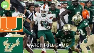 #8 Miami vs South Florida Football Full Game Replay Week 4 Sep 21 2024