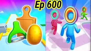Potato Rush Vs Layer Man Gameplay 😱👹🥶🤯 iOS Android walkthrough Max Level 600