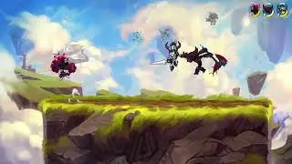 Wu Shang and Teros Team Combo Gauntlets and Axe