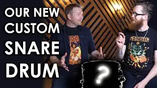 d'Evercy Custom Snare Reveal and Sound Test! | Drum Dog