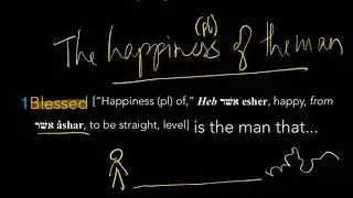 Psalm 1: With a Hebrew Perspective