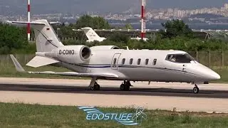 Learjet 60XR D-COMO - Takeoff from Split Airport LDSP/SPU