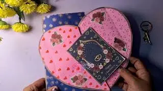 DIY ANNIVERSARY CARD | Easy & Beautiful Handmade Ideas 💌 | Step-by-Step Tutorial