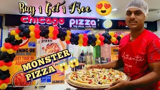 Chicago Pizza Now In Asansol | Buy 1 Get 1 🆓 Pizza Chicago Pizza Asansol Food Vlog | Asansol Vibes