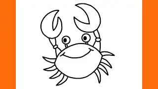 How To Draw A Crab Easily Step By Step