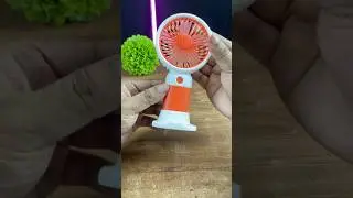 repairing rechargeable mini hand fan #experiment #electrical #shorts ￼