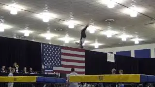 Casey Chandler - Men's Trampoline Finals - 2012 USA Gymnastics Championships