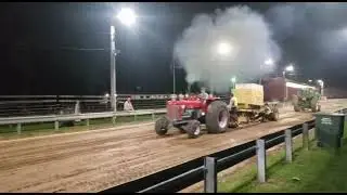 Pulling with the MF98.