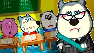 Familia Wolfoo Español | ¡CUANDO TU MADRE ES MAESTRA! 👩‍🏫😈 - Dibujos Animados Educativos