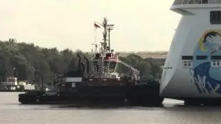 Norwegian Escape Passage Dockschleuse Meyer Werft Papenburg