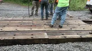B1014138 - Rebuilding Robinwood Park Mainline Grade Crossing at Sabattis - September 6, 2022