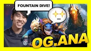 Dota 2 | OG ANA Fountain Dive at SMASH - humblegod og ana highlights #og #smash #ana