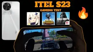ITEL S23 GAMING TEST | CODM, PUBG, GENSHIN IMPACT |