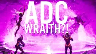 Wraith adc paragon gameplay - knowledge and death build / deck