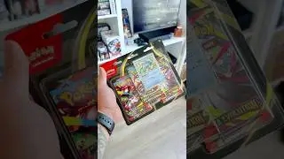 Opening Pok&eacute;mon : Mega Evolution 3 Pack Blister - Golduck 💦 #pokemon #opening #asmr #shorts