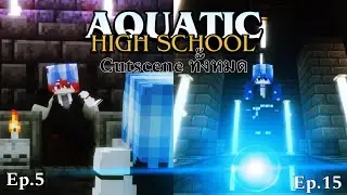 รวมคัตซีนทั้งหมด ของ Mosasaurus และ Forneus Hydrorias ใน Aquatic Highschool