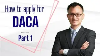 How to apply for DACA - Part 1
