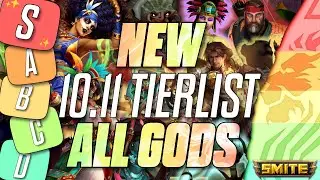 NEW ALL GODS SMITE TIERLIST 10.11!