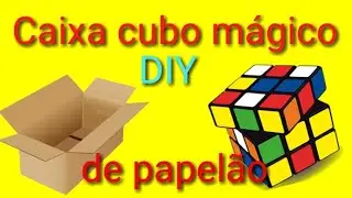 DIY - MINI CAIXINHA CUBO MÁGICO