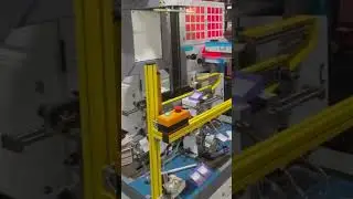 Semi-Automatic Rigid Box Mc.: #shorts #rigidboxmachine #shortsfeeds #shortsviral #luxuryboxmaking