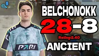 BELCHONOKK 28-8 | w/jame/AW ancient +VOICE | Rating 2.40 | FACEIT EU | Nov 29, 2025