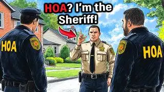 HOA Sent “Officers” To My House To Collect Dues.. I’m The County Sheriff & NOT An HOA Member!