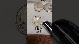 MALAYSIAN OLD RARE COINS 👉 10 CENTS. 1977 & 20 CENTS. 1973, 1976, 1978, 1981, 1982, & 1987.. 👍😅💸