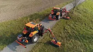 CASE IH LUXXUM 120 + komunální řešení od firmy MTM Tech, s.r.o