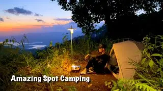 Solo Camping Di Musim Dingin Menikmati Suki-Suki