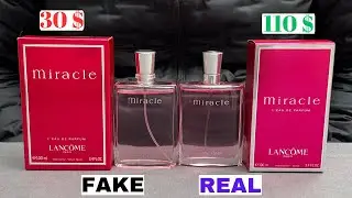 Fake vs Real Lancôme Miracle Perfume