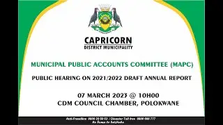 MPAC Public Hearing: 2021/2022 Draft Annual&nbsp;Report