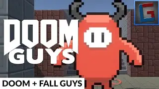 When Doom Slayer Meet Fall Guys | DOOM GUYS Gameplay Playthrough (No Commentary)