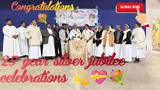 25 year silver jubilee celebrations ✨🎊#vlog #vlog#family #christian #catholic 