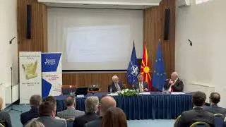 Conference by UACS and the Diplomatic Club - Skopje, with the Ministry of Foreign Affairs and Trade