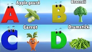 Vegetables ABC Song | Vegetables Alphabet Song | Phonics for Kids | Baby | Alphabet Letters