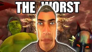 The WORST Way to Play Oblivion