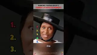 Cynthia Erivo's Most UNHINGED Lie Detector Moments! 🤯 #liedetector #viral #challenge #cynthiaerivo