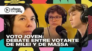 Voto joven: debate entre un joven militante libertario y una militante del peronismo #DeAcáEnMás