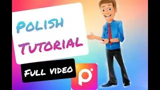 Polish photo editor tutorial full video || Photo editor app