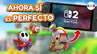 &iquest;Qu&eacute; tal est&aacute; CAPTAIN TOAD Treasure Tracker con su mejora en SWITCH 2? 🤔