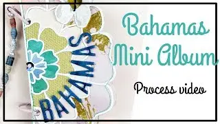 PINK PAISLEE Design Team - Scrapbooking process - Bahamas Mini album