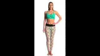 Trina Turk Solid Sports Bra | SwimOutlet.com