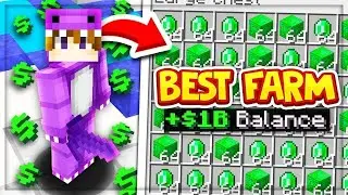 BEST *NEW* MOB MONEY FARM makes TRILLIONS on NEW SKYBLOCK MAP! | New Minecraft SKYBLOCK SERVER
