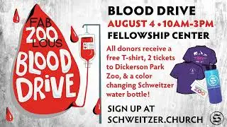 Schweitzer Church Blood Drive Testimonial with Clay Parton