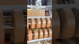 The wood grain film will be quite textured, would you use it to create space?#pvcfilm #woodgrain