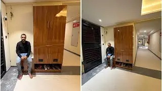 Day-28 Shoe Rack Design | Flat Interior In Chennai | Interior Decor In Chennai | Ph:9789951863