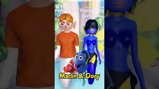 DISNEY DUOS in DRESS TO IMPRESS #dadania #dresstoimpress #fashion