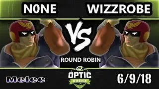 Optic Arena SSBM - ALG | n0ne Vs. Wizzrobe Smash Melee - Captain Falcon Round Robin